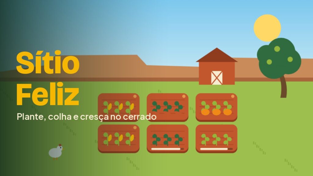 Cena do jogo Sítio Feliz